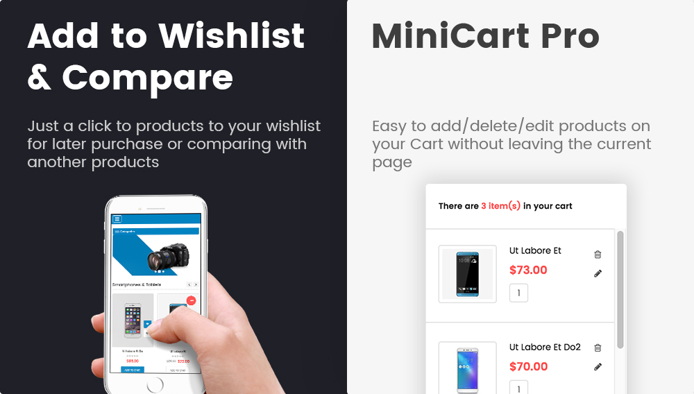 SW Destino - WooCommerce Vorlage