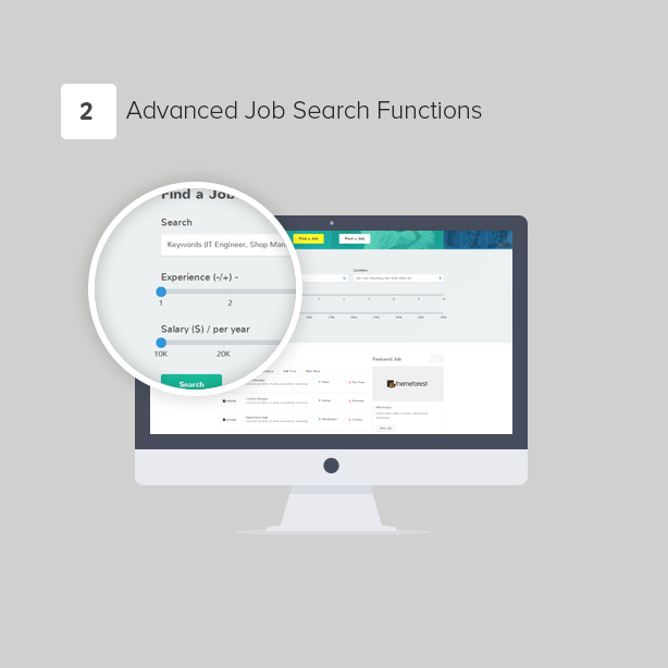 WordPress-Vorlage für das JobBoard - Responsive Recruitment Directory