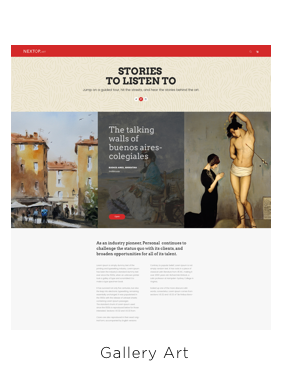 Nexttop Model WordPress Layout 