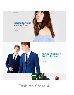 Nexttop Model WordPress Layout 