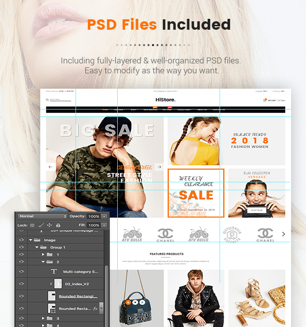 SW HiStore - WooCommerce Vorlage