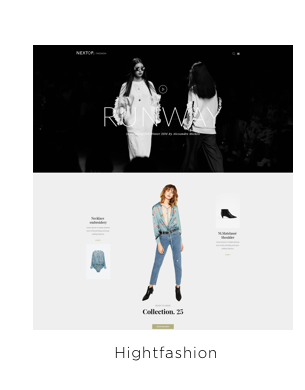 Nexttop Model WordPress Layout 