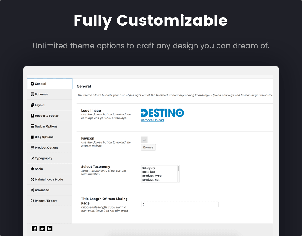 SW Destino - WooCommerce Vorlage