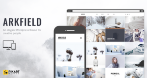 ARKFIELD – Ein elegantes Portfolio-WordPress-Template