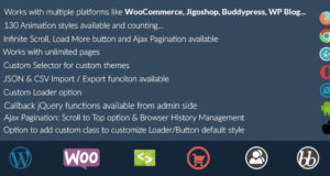 Animierte unendliche Schriftrolle – WordPress-Plugin