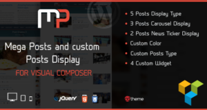 Anzeige von Mega-Posts für Visual Composer