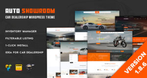 Auto Showroom – Autohaus WordPress Template