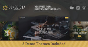 Benedicta – WordPress-Layout für Restaurants und Essen