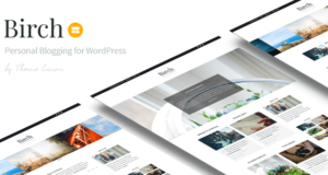 Birke – Responsive WordPress Persönlicher Blog