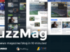 BuzzMag - Virale Nachrichten WordPress Magazine / Blog Template