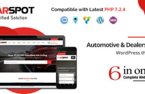 CarSpot – Automotive Car Dealer WordPress Klassifiziertes Thema