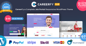 Careerfy – Stellenbörse WordPress Vorlage