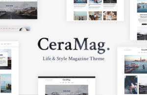 CeraMag – Life & Style Magazine Vorlage