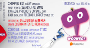 Chat Bot für WooCommerce – Retargeting, Zielabbruch, Abandoned Cart, Facebook Live Chat – WoowBot