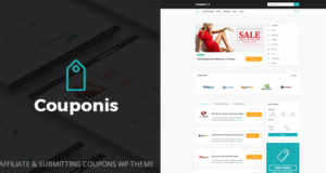 Couponis – Affiliate & Einreichen von Coupons WordPress Template