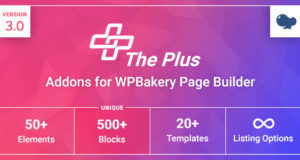 Die Plus-Addons für WPBakery Page Builder (früher Visual Composer)