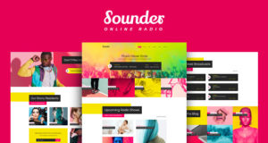 Echolot | Online-Radio-WordPress-Layout