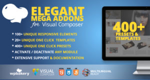 Elegante Mega-Addons für WPBakery Page Builder (ehemals Visual Composer)