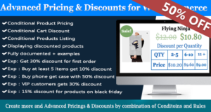 Erweiterte dynamische Preisgestaltung und Rabatte für WooCommerce