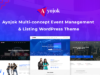 Event-Management, Konferenz- und Event-WordPress-Layout - Ayojok