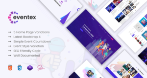 Eventex – Responsive WordPress-Veranstaltungen