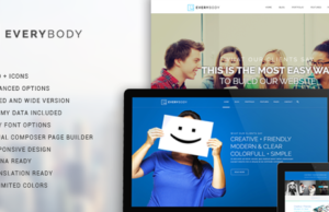 Everybody – Kreatives Mehrzweck-WordPress-Layout