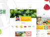 Frisch - Lebensmittel und Restaurant WooCommerce WordPress Layout