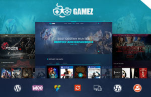 Gamez – Spiele, Film, Music Review und redaktionelles WordPress-Vorlage