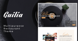 Giulia – Multipurpose Restaurant Vorlage