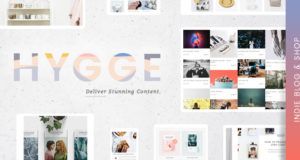 Hygge | Ein unabhängiges Editorial Magazine & Blog Vorlage mit Shop