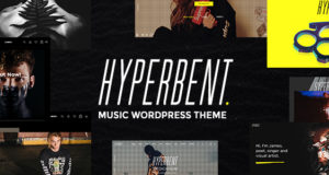 Hyperbent – Ein WordPress-Layout für moderne Musik