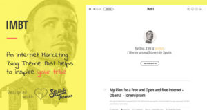 IMBT – Internet Marketing Blog Vorlage