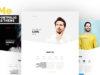Ich bin es - Creative Portfolio WordPress Layout