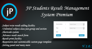 JP Students Result Management System Premium