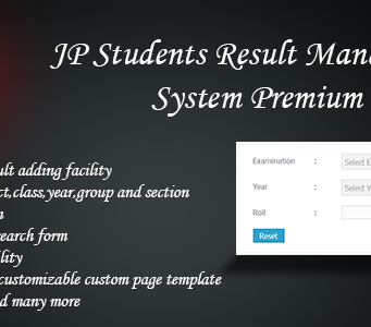 JP Students Result Management System Premium
