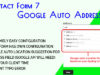 Kontaktformular 7 Google Auto-Adressvorschlag