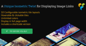 Kurzformat für isometrische Bildkacheln für WPBakery Page Builder (ehemals Visual Composer)