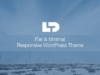 LightDose - flaches und minimales WordPress-Template