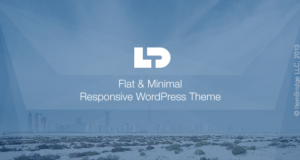 LightDose – flaches und minimales WordPress-Template