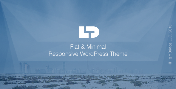 Wordpress Kreativ Template LightDose — Flat&Minimal WordPress Theme