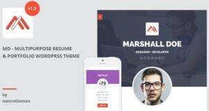 MD – Multipurpose Portfolio WordPress Layout