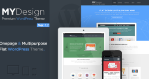 MYDesign – Onepage-Mehrzweck-Flat-WP-Design