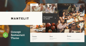 Mantelit – Restaurant WordPress Template