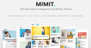 Mimit – Ultimate News & Magazine WordPress Vorlage
