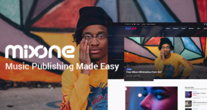 Mixone – WordPress Music Magazine mit kontinuierlicher Musikwiedergabe