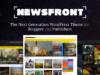 NewsFront: Blog, Nachrichten und redaktionelles eCommerce-WordPress-Vorlage