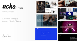 Noha – Ein modernes Agentur-WordPress-Template für Kreative