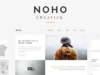 Noho - Kreativagentur Portfolio WordPress Vorlage
