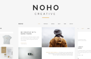 Noho – Kreativagentur Portfolio WordPress Vorlage