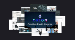 Orion – Kreatives Mehrzweck-WordPress-Template